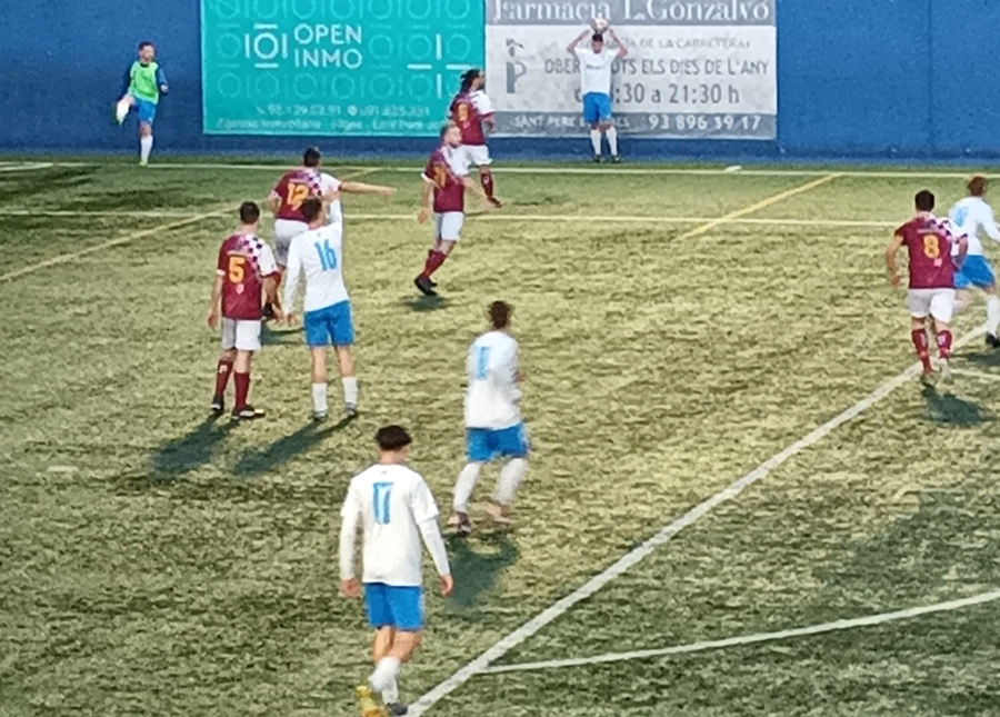 UE Sitges B – La Granada CF . Toni Muñoz