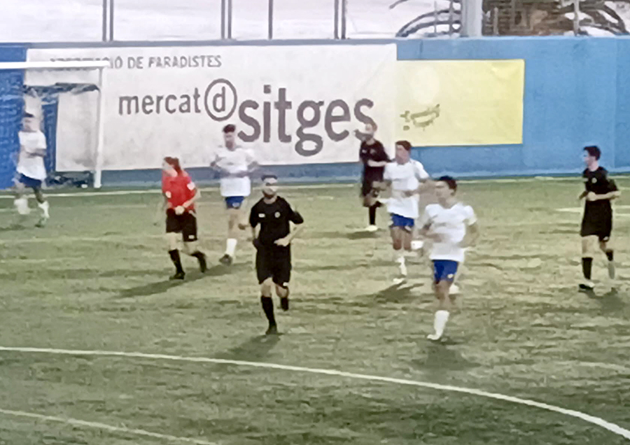 UE Sitges B – FC Fátima . Toni Muñoz