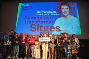 Verds En Comú Podem presenta llista i projecte sota el lema ‘Sumem per Transformar Sitges’