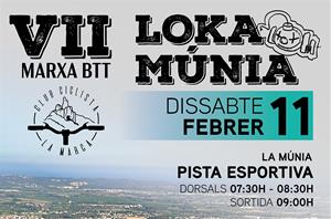 VII edició de la BTT Loka Múnia . Eix