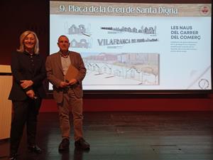Vilafranca del Penedès disposarà d’una ruta urbana per remarcar el caràcter vitivinícola de la ciutat. Ajuntament de Vilafranca
