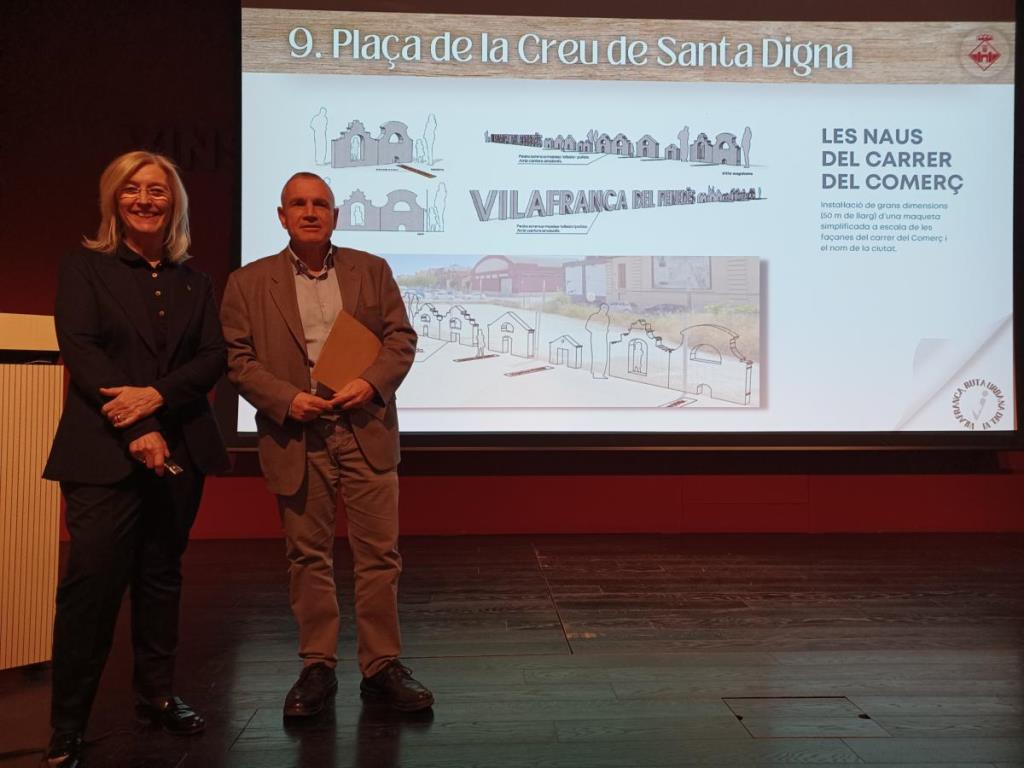 Vilafranca del Penedès disposarà d’una ruta urbana per remarcar el caràcter vitivinícola de la ciutat. Ajuntament de Vilafranca