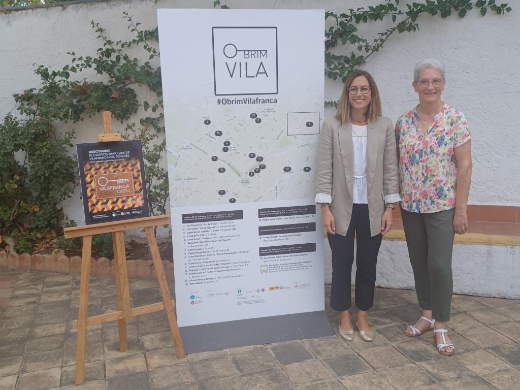 Vilafranca del Penedès torna a obrir les portes del seu patrimoni arquitectònic. Ajuntament de Vilafranca