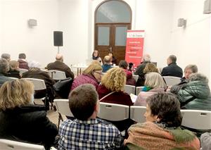 Vilafranca En Comú ha celebrat una xerrada anomenada 