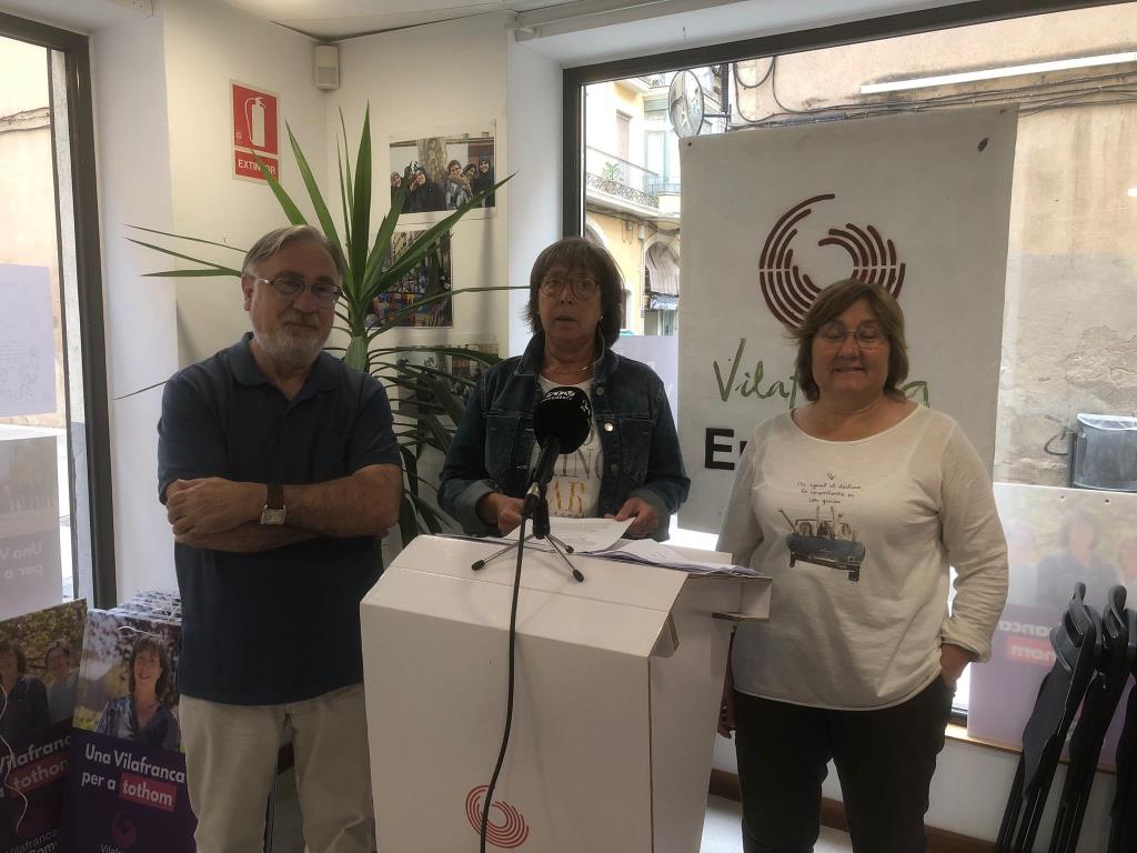 Vilafranca En Comú presenta les seves propostes per avançar cap a una mobilitat sostenible i segura. Vilafranca En Comú