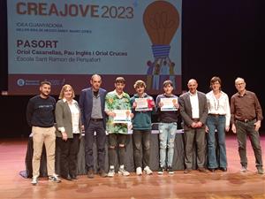 Vilafranca lliura els premis de la 21a edició del Creajove. Ajuntament de Vilafranca