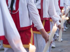 Vilafranca reorganitza el Ball de la Moixiganga per acompanyar la imatge de Sant Fèlix . Ajuntament de Vilafranca