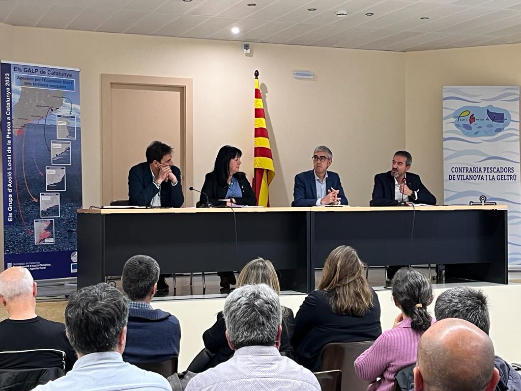 Vilanova i la Geltrú i Sitges, candidates per a formar part del Grup d’Acció Local Pesquer de la Costa Central. Susana Nogueira