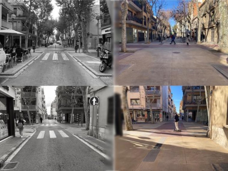 Vilanova i la Geltrú materialitza aquest cap de setmana el canvi de sentit d'una quarantena de carrers. EIX