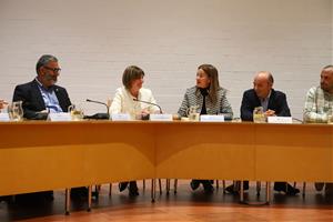 Abigail Garrido s'acomiada de l'alcaldia de Sant Pere de Ribes en un ple multitudinari 