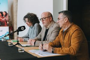 Acord de govern municipal entre els representants d’ERC, el PSC i Sant Sadurní En Comú. Eix