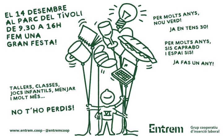 30è aniversari de Nou Verd i el 1r aniversari del SIS Caprabo