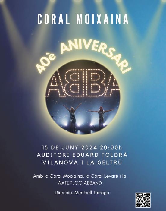 40è Aniversari de la Coral Moixaina de l’Escola Pia