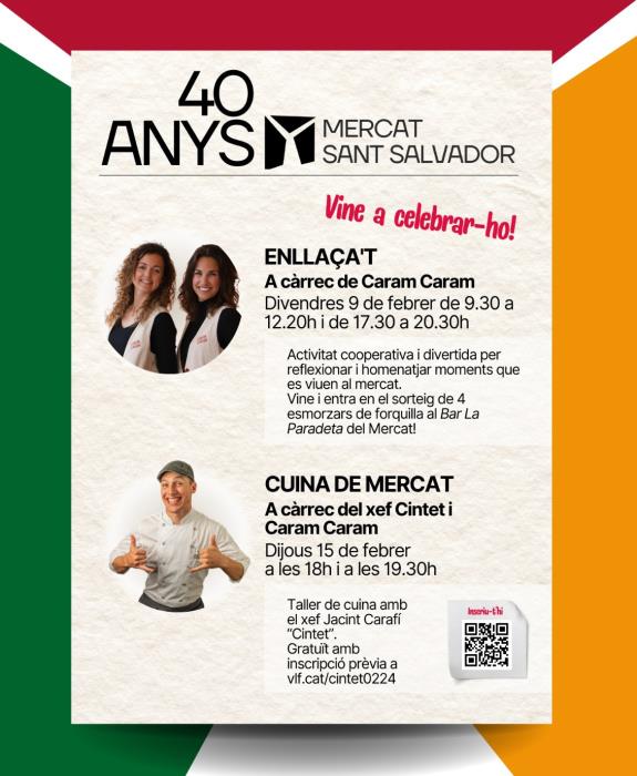 40è aniversari del Mercat Municipal Sant Salvador