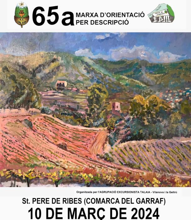 65a MARXA D’ORIENTACIÓ PER DESCRIPCIÓ