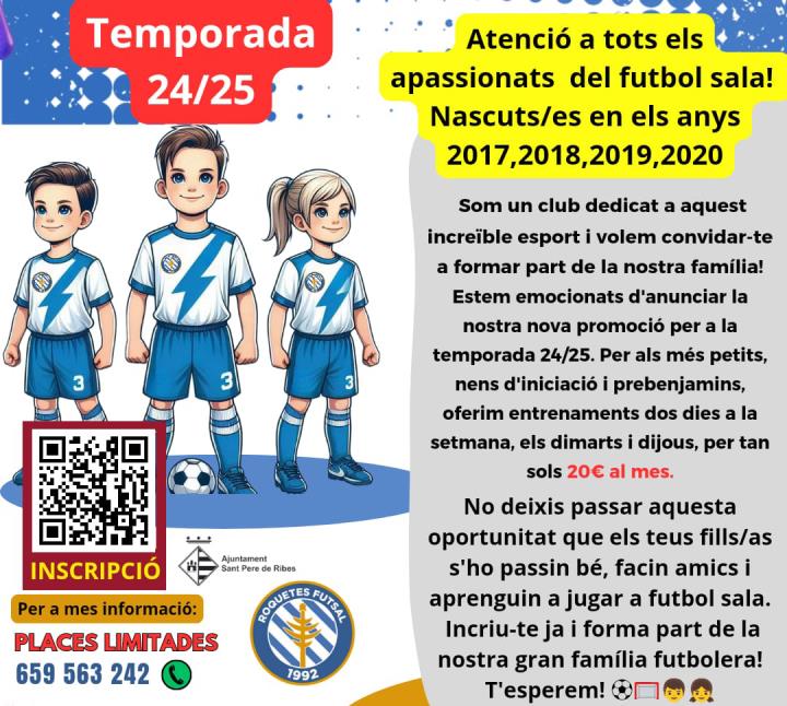Atenció a tots els apassionats del futbol sala