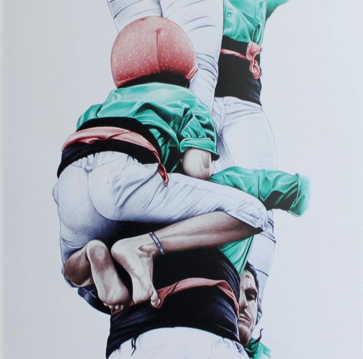 Castellers de Vilafranca: Força, equilibri, valor i... art