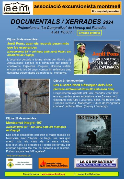 Cicle de Documentals de Muntanya 