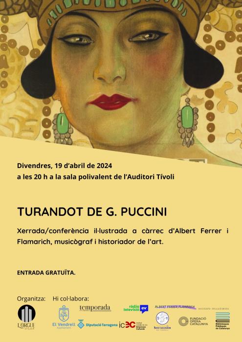 Conferència il·lustrada “Turandot de G. Puccini”
