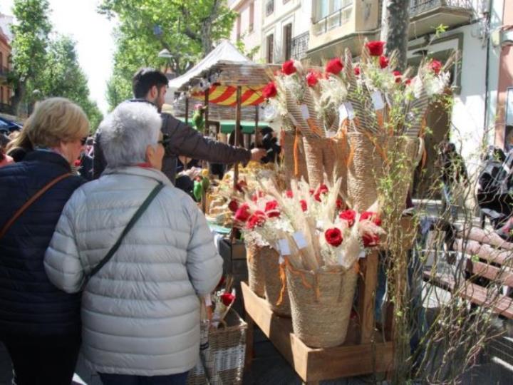 Diada de Sant Jordi a Vilanova i la Geltrú