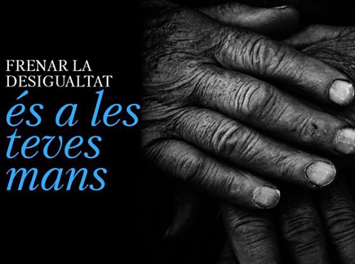 El CSAPG inaugura l’exposició “Frenar la desigualtat és a les teves mans”, impulsada per Mans Unides
