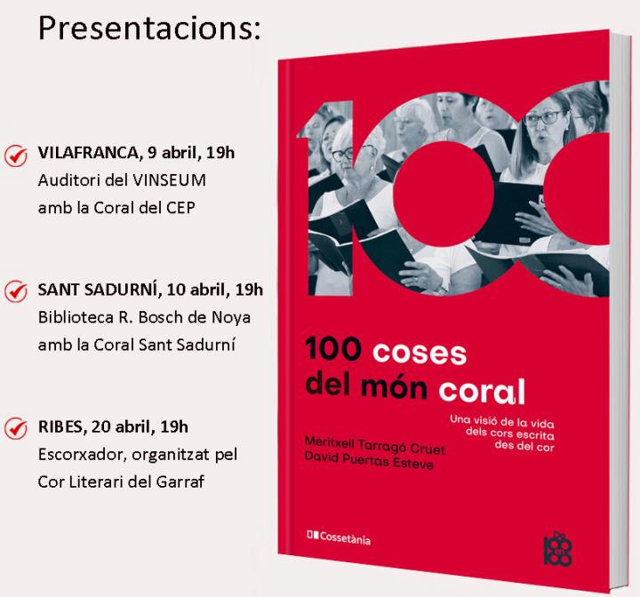 El llibre sobre el món coral es presenta a la comarca