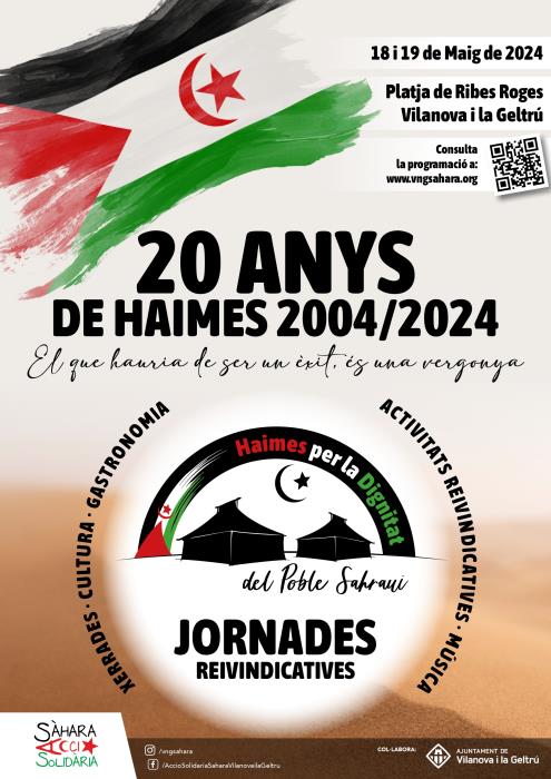 Haimes per la dignitat del poble sahrauí