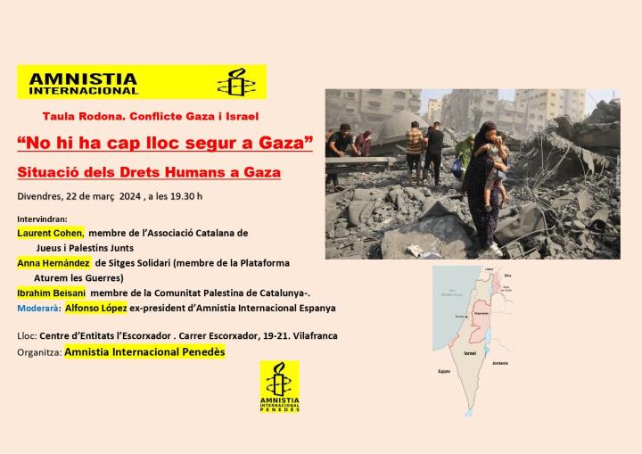 No hi ha cap lloc segur a Gaza
