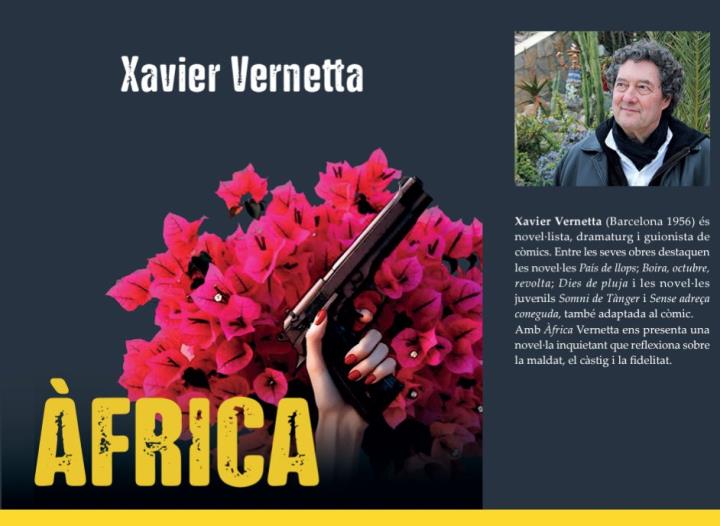 Presentació de la novel·la Àfrica de Xavier Vernetta