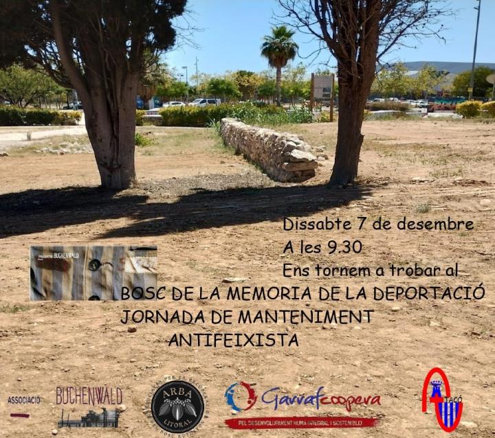 Seguim construint el bosc de la memòria de la deportació