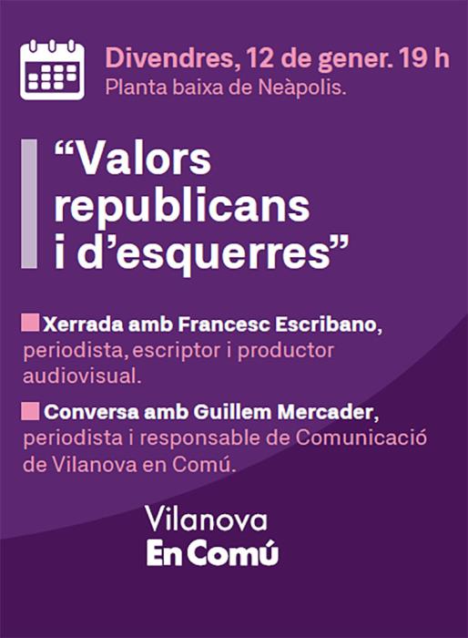 Valors republicans i d'esquerres