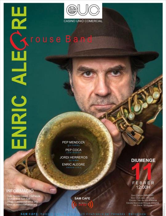 Vermut musical amb Enric Alegre Grouse Band,