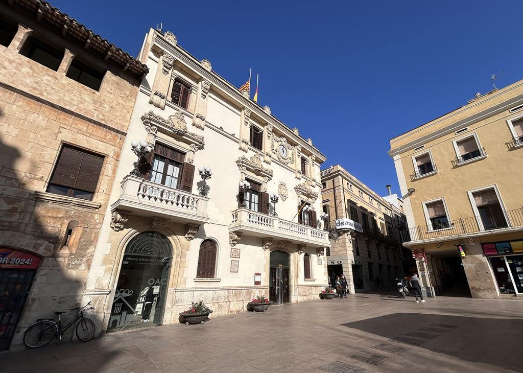 Ajuntament de Vilafranca del Penedès. Eix