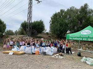 Alumnes d’escoles vilafranquines recullen més de 600 quilos de residus al voltant de Vilafranca. Penedès Verd