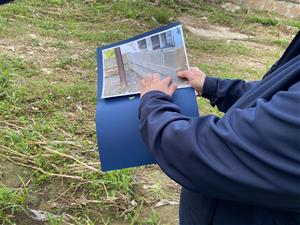 Amplien el mur del torrent de la Piera per evitar els desbordaments a la ronda d'Europa en cas de pluges intenses