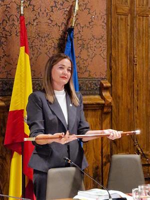 Ana Herrera, nova alcaldessa de Sant Pere de Ribes. Ajt Sant Pere de Ribes