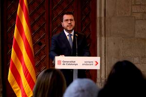 Aragonès convoca eleccions anticipades per al 12 de maig després que el Parlament hagi tombat els pressupostos. ACN