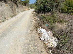 Arranjament del camí de Mas Tapet en el marc del projecte de millora dels camins agraris. Ajuntament de Vilanova