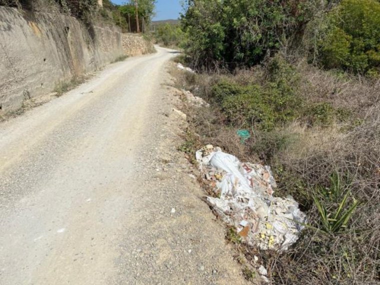 Arranjament del camí de Mas Tapet en el marc del projecte de millora dels camins agraris. Ajuntament de Vilanova