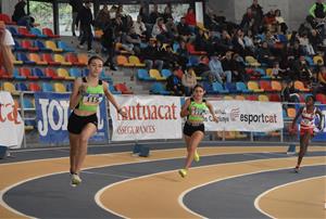 Atletes del Dinami-k Club Atletisme Vilanova a la 1a edició de la Copa de Promoció Femenina