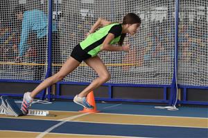 Atletes del Dinami-k Club Atletisme Vilanova a la 1a edició de la Copa de Promoció Femenina