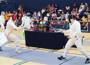 Campionat de Catalunya de Veterans d'Esgrima. Eix