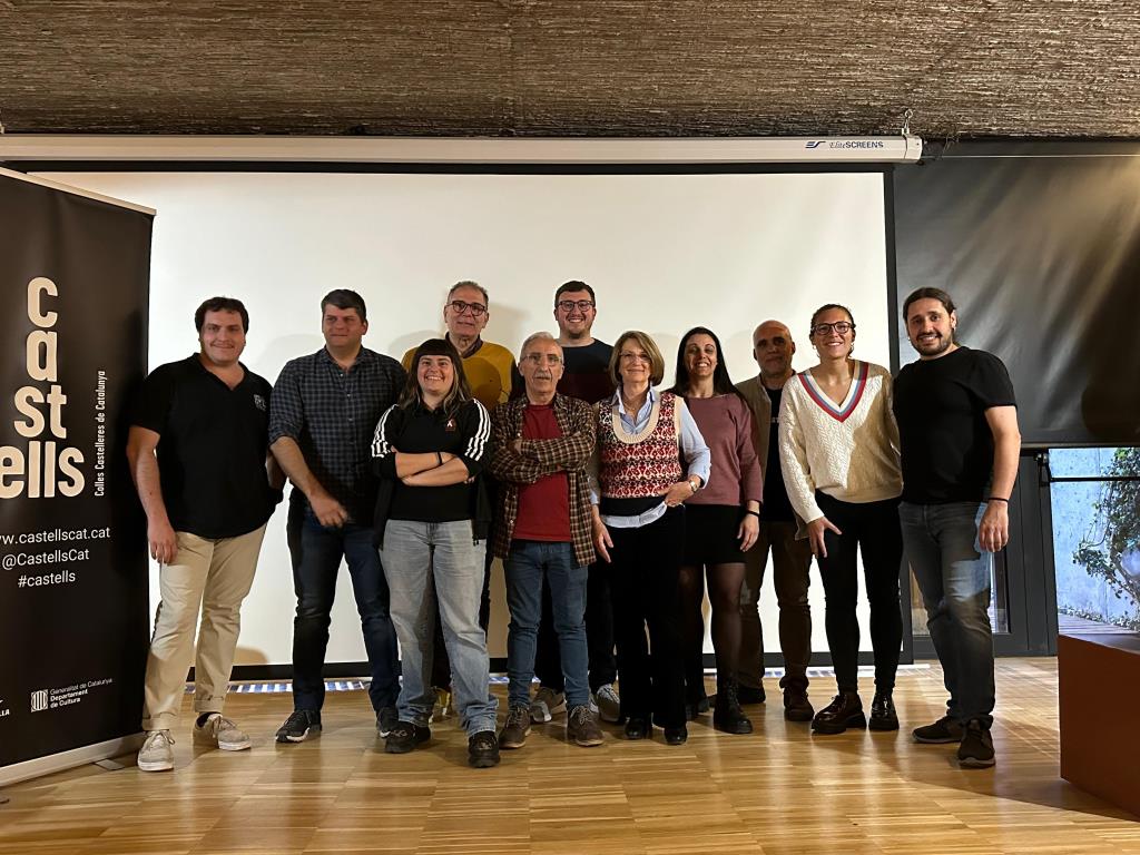 Carles Cortés, nou president de la Coordinadora de Colles Castelleres de Catalunya. CCCC