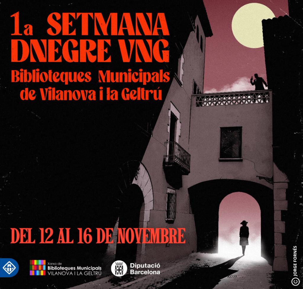 Cartell de la 1ª Setmana Dnegre VNG . Jorge Fornés