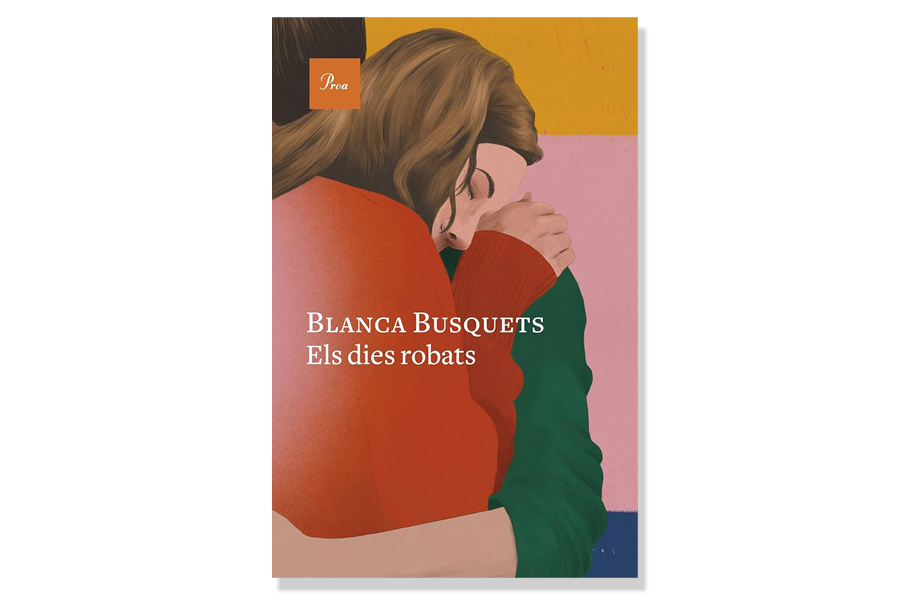 Coberta d 'Els dies robats' de Blanca Busquets. Eix