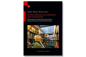 Coberta de 'D. Sam Abrams, el compromís amb la literatura'. Eix