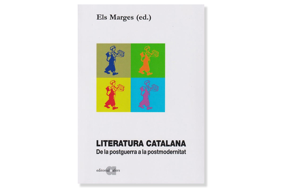 Coberta de 'Literatura catalana. De la postguerra a la modernitat'. Eix