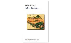 Coberta de 'Nubes de arena', de María de Luis. Eix