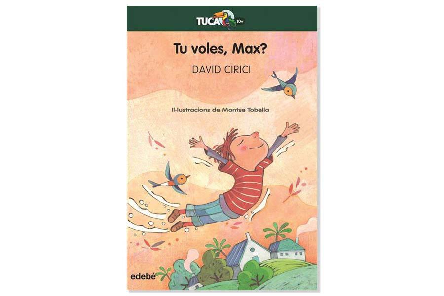 Coberta de 'Tu voles, Max?' de David Cirici. Eix