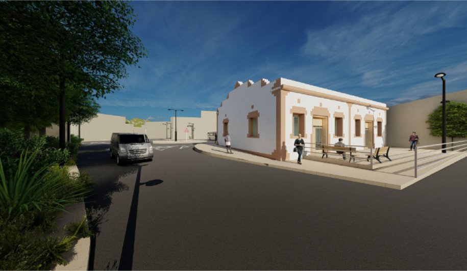 Comencen les obres de restauració de les Escoles Velles de Llorenç. Ajuntament de Llorenç